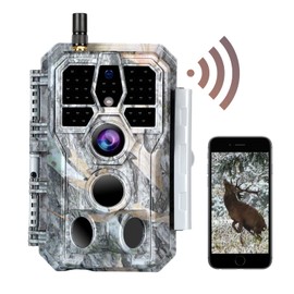 BlazeVideo WiFi Game Trail Deer Hunting Camera No Glow 24MP 1296P Model A280W