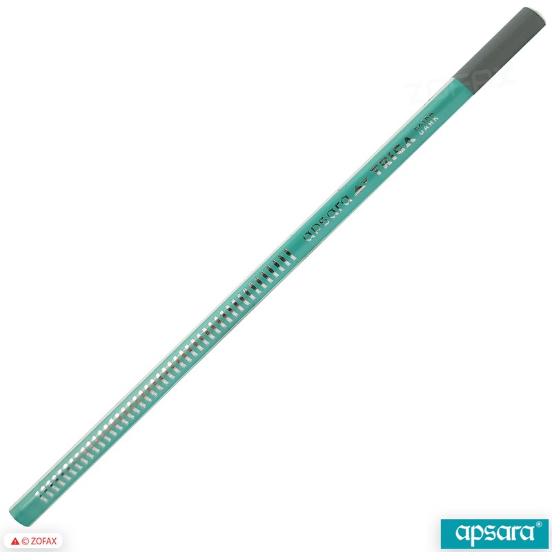 APSARA Triga Triangular Pencils School Nursery Office Home (10 Pencils