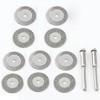 GAOHOU T052 10pc 18mm Diamond Cutting Off Disc Wheels 2