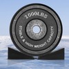 Squat Wedge for Heel Elevated Squats: Adjustable Rubber 4Pcs Calf