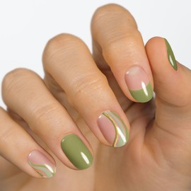 MOYOU LONDON NailsbyBethany 05 Semi-Cured UV Gel Strips - Pack of 20 - UV Hardening for Manicure in Salon Quality