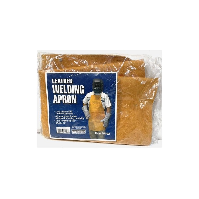 Harbor Freight Tools Split Leather Welding Apron