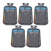 5pcs Gas Level Indicator Portable Magnetic Propane Fuel Level Indicators