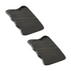 Baluue 2pcs Body Gua Massage Tools Natural Black Buffalo Horn