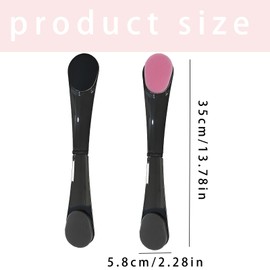 2 Piece Lotion Applicator for Back Set, Foldable Back Lotion Reusable, Self Tanning Applicator Suitable for Application Back Tanner Applicator