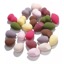 RIVERSOFY Esponjas Maquillaje Mayoreo Para Difuminar 10 Pzas