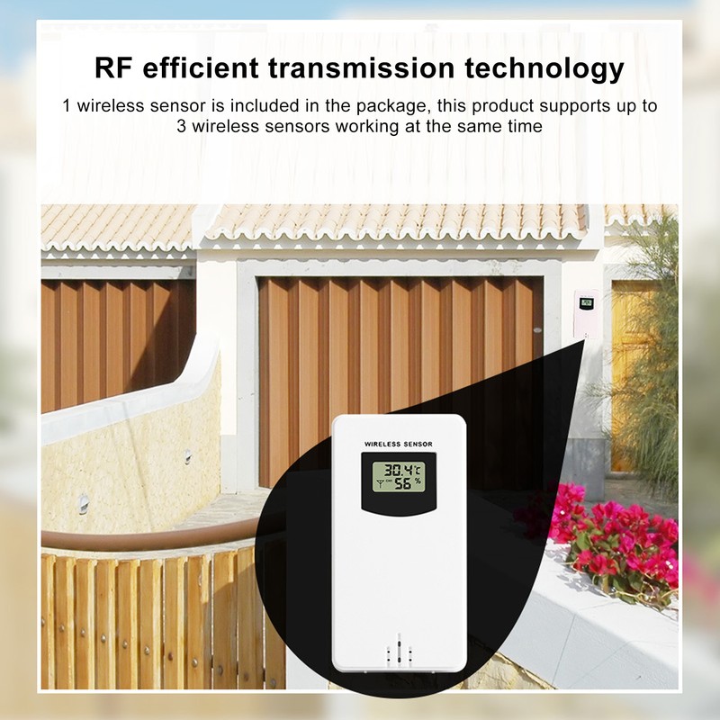 Smart Weather Clock WiFi Wireless Digital Weather Clock for Temperature