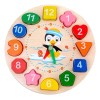 Set 11pzs Juego Didactico Montessori Tablero Madera Niños