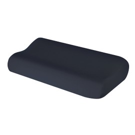 Cushion Cover for Neck Pillow Neck Support Pillow Health Pillow Made of Cotton for Sizes from 35 x 60 to 45 x 75 cm (Anthracite 103)