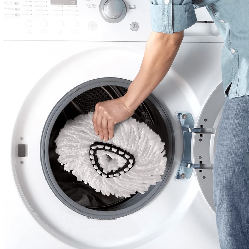 Spin Mop Replacement Head - 4 Pack EasyWring Mop Refills