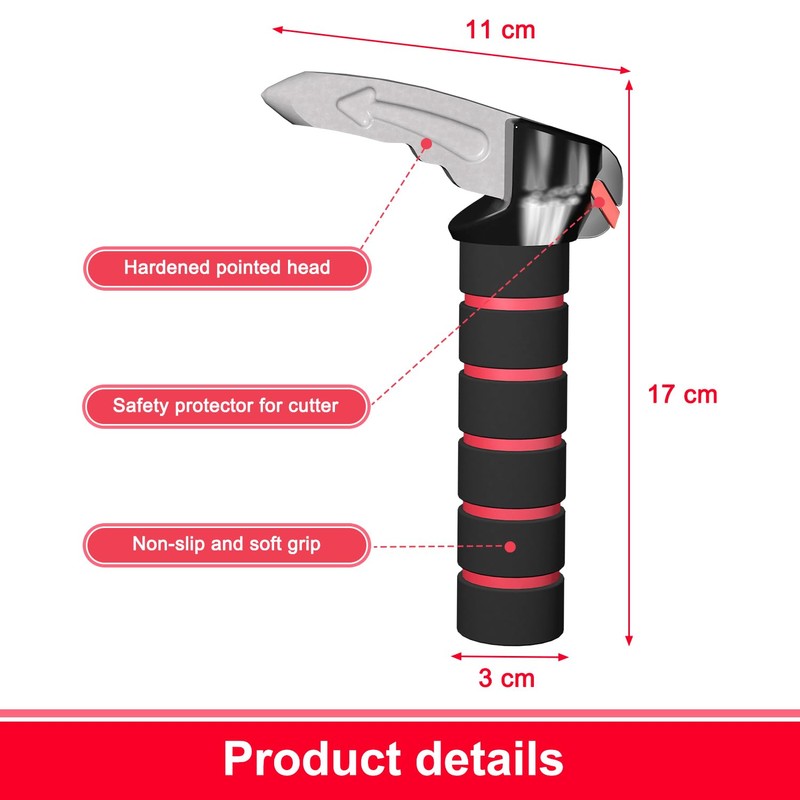 TONINT 3 in 1 Car Door Handle for Elderly Car