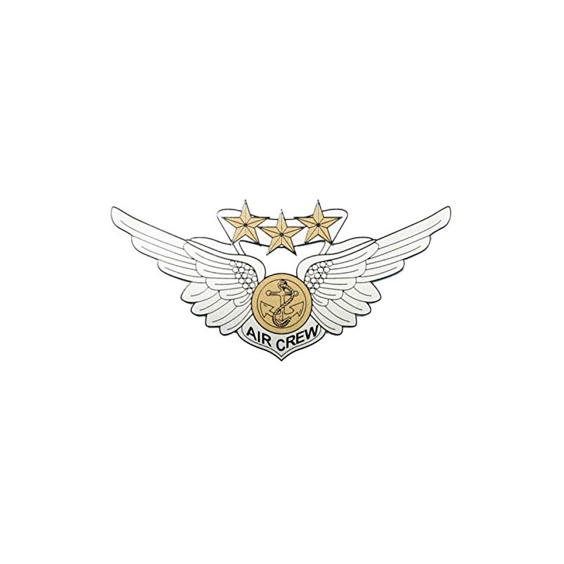 Combat Aircrew Wing 6" Decal - Veteran Owned Business