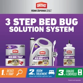 Ortho Home Defense Max Bed Bug, Flea & Tick Killer with Comfort Wand, 1 gal. (2-Pack)