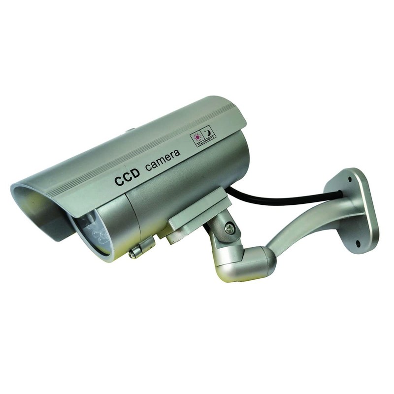 Yuarisx Dummy Security Camera Bullet Fake Indoor Outdoor CCTV Surveillance