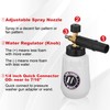 M MINGLE Foam Cannon Dual Connector Accessory for Pressure Washer