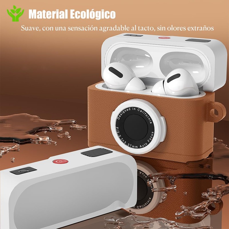 ARGOO Funda para AirPods Pro/Pro 2, Estuche Creativo Case Protectora