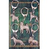 Labrador Retriever Made in U.K Artistic Style Dog Key Ring