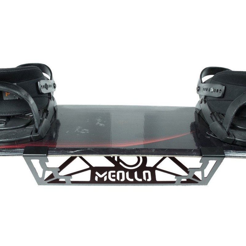 Snowboard wandhalterung (100% Stahl) (schwarz)