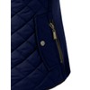 NE PEOPLE Womens Lightweight Quilted Zip Vest, Small, NEWV40NAVY