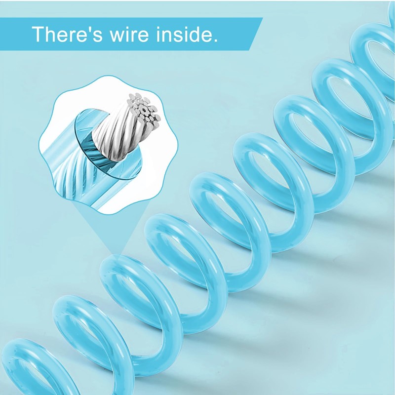 Blue Kids Safety Leash 2.5 Meters with Lockable Hand Strap