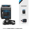 Sametop Frame Mount Housing Case Compatible with GoPro Hero 5