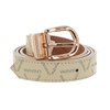 Valentino Liuto Logo Belt W110 Ecru/Multi/Oro - Can be Shortened,