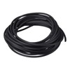 sourcing map Solid Rubber Cord Tubing 10ft 1.5mm(1/16") Dia Matte