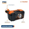Caja Para Herramienta 17'' Con Compartimentos Truper 102434 Color Negro