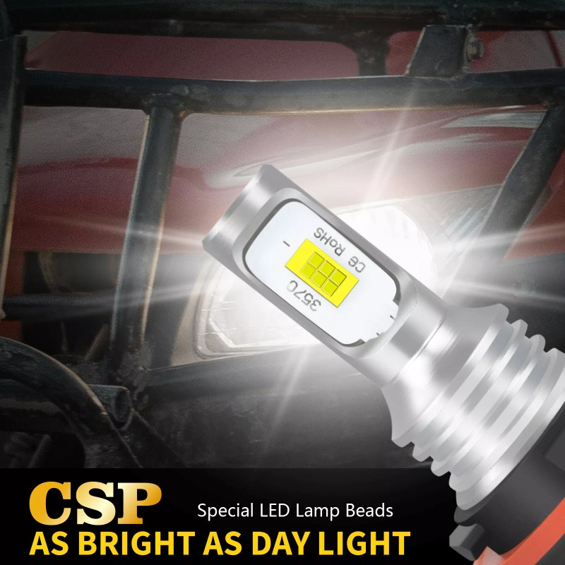 SHENKENUO For Polaris Ranger 400 500 570 White 881 LED
