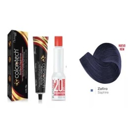 Nutrapel  Colortech Tinte Rosas, Minerals, Aclarantes, Cromos-1pza Tono Zafiro