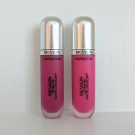 Revlon 2 - Revlon Ultra HD Matte Lip Color - HD Intensity 665, HD Spark 650 - New