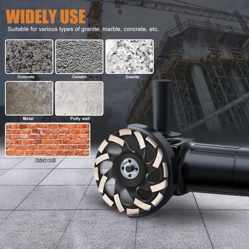 Drado Diamond Cup Wheel Extra Speed for Concrete
