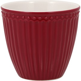 GreenGate Latte Cup Alice Claret Red