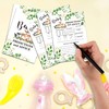 Woodland Animal Baby shower Predictions And Advice Cards(5"X7")-Safari Baby shower