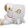 Astronaut Pencil Pen Cup Synthetic Resin Spaceman Figurine Desk Pen