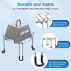 Gravity-Fed Water Filter System Stand, Detachable Stainless Steel Stand Compatible