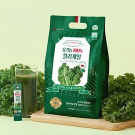 Natural Vivid Phytochemical Organic Curly Kale Powder Dietary Fiber 100 sachets / 파이토케미컬 유기농 컬리케일 곱슬케일 분말 식이섬유 100포
