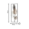 Kobolo Wall Decoration Metal Picture – Monstera – Metal –