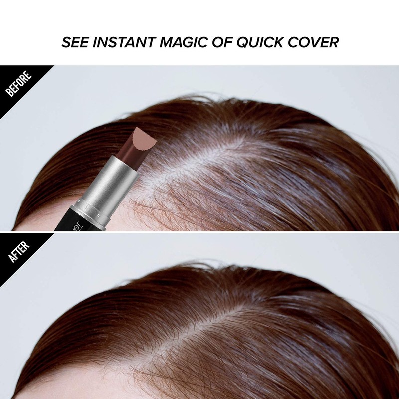 RED by Kiss Quick Cover Root Touch Up Stick, Water-Resistant