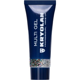 Kryolan Multi Glitter Gel Coarse 10 ml Multicoloured