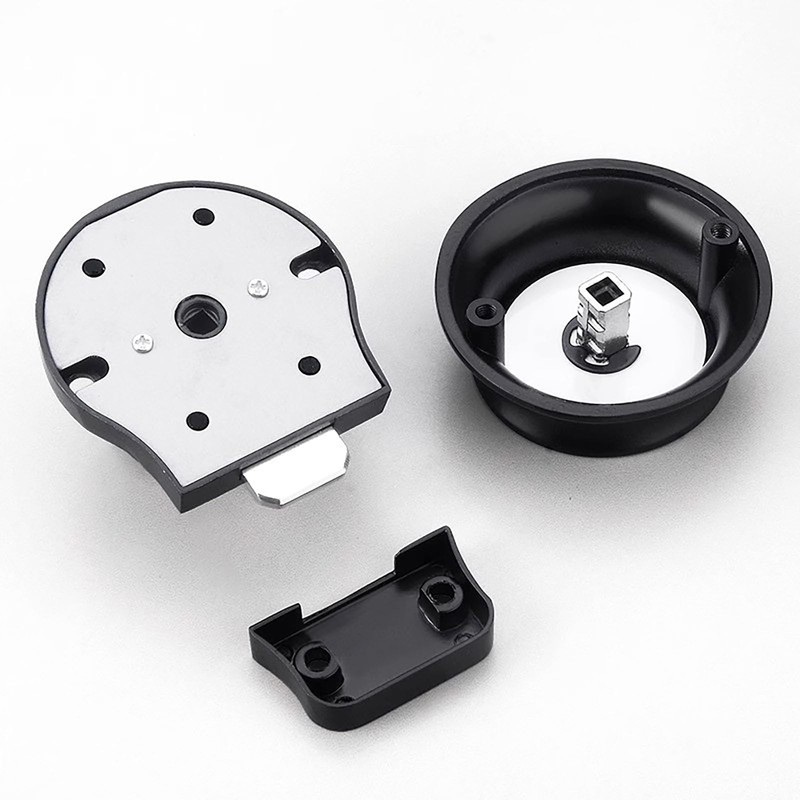 Commercial Restroom Door Handle with Indicator Lock, Available or Occupied