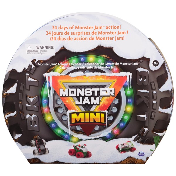 Monster Jam Mini Christmas Advent Calendar, 24 Days of Mini