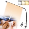 Long Arm Flexible LED ClipOn Beauty Tattoo Lamp Dimmable Nail