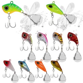 Zander Bait 10 Pieces for Zander Pike Perch Fishing Bait (12g, A)