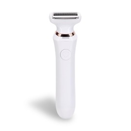 Bikini Trimmer for Women,Safety Electric Razor for Underarm Leg Arm,Wet/Dry Rechargeable Hair Removal Device for Sensitive Area,Cordless Groomer,Painless for All Skin Types