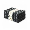ZEE APPAREL Cotton Kitchen Tea Towels, 5 Pack, Grey with