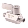 DERNORD Stainless Ball Valve - 1/8 Inch NPT Thread Male