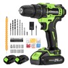 WorkBless WORKBLESS 21V Power Drill Set, Cordless Drill with 2