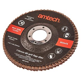 Amtech V0300 115mm 60 grit Flap disc