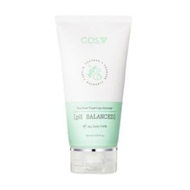 COSW Tea Tree Foaming Mildly Acidic Foam Cleansing 150ml / 코스더블유 티트리 포밍 약산성 폼클렌징 150ml